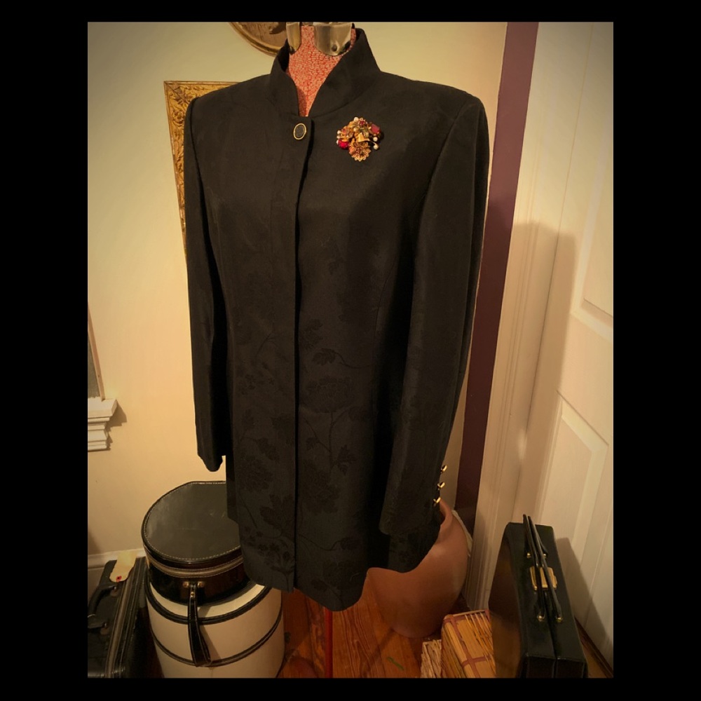 ESCADA vintage Nehru collar  jacket.